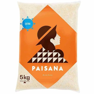 PAISANA ARROZ EXTRA BL X5 KG