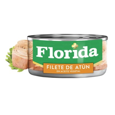 -FLORIDA FILETE ATUN EN ACEITE VEGETAL X140 GR