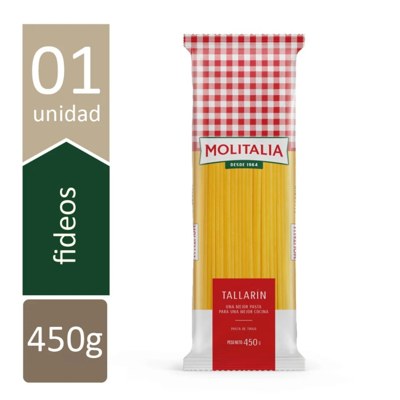 MOLITALIA FIDEOS TALLARIN BL X450 GR