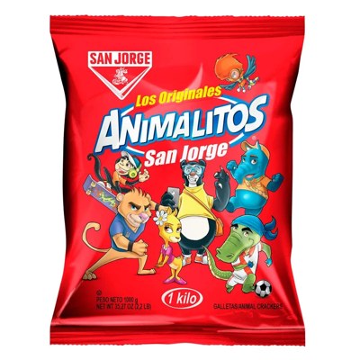 SAN JORGE GALLETA ANIMALITOS X1 KG
