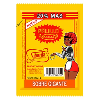 SIBARITA PALILLO AMARILLITO SOBRE X32.4GR