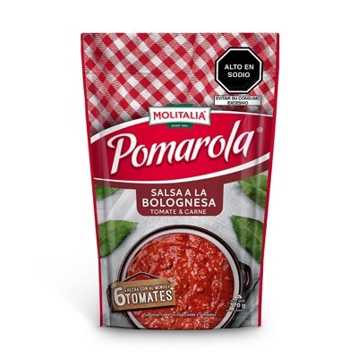MOLITALIA POMAROLA SALSA BOLOGNESA X 370GR