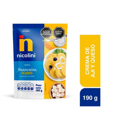 NICOLINI CREMA HUANCAINA X190GR