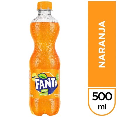FANTA GASEOSA NARANJA BT X500ML