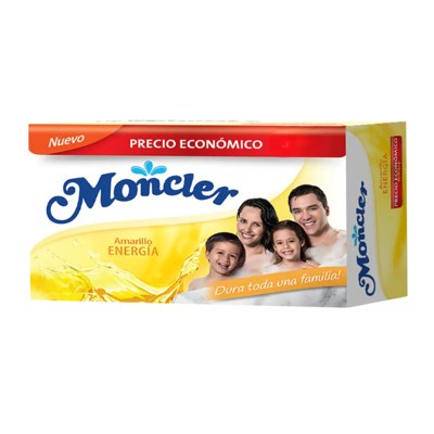 MONCLER JABON TOC AMARILLO UND X 145GR