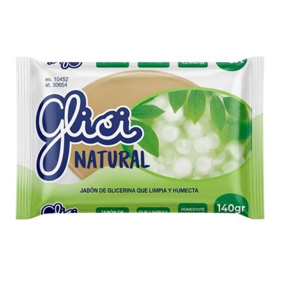 GLICI JABON NATURAL 1UND 140GR