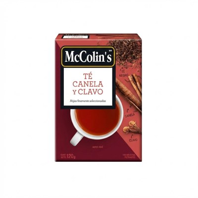 MC COLINS TE CANELA Y CLAVO 100UND
