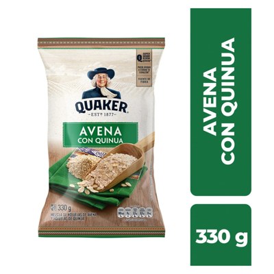 QUAKER AVENA CON QUINUA BL 330GR