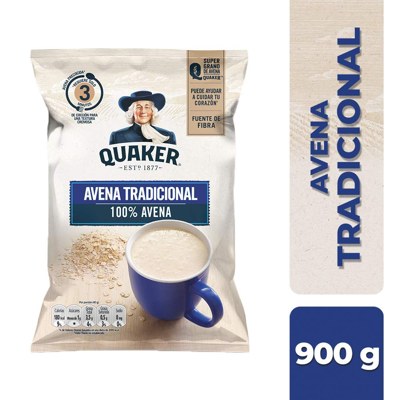 QUAKER AVENA TRADICIONAL BL 900GR