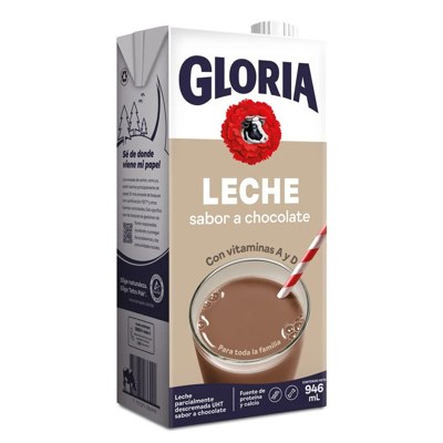LECHE GLORIA UHT CHOCOLATADA TTP 946ML