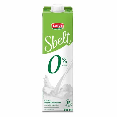 -LAIVE UHT LECHE SBELT O% GRASA CJ 946 ML