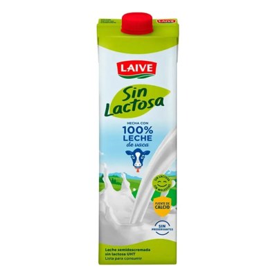 -LAIVE LECHE SIN LACTOSA CJ 946 ML