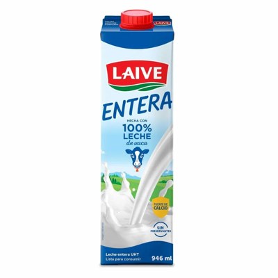LECHE LAIVE ENTERA UHT CJ X946ML