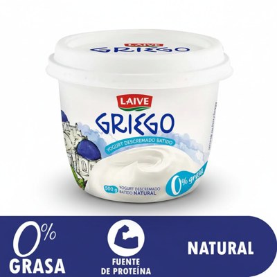 LAIVE GRIEGO 0% GRASA POTE X500GR