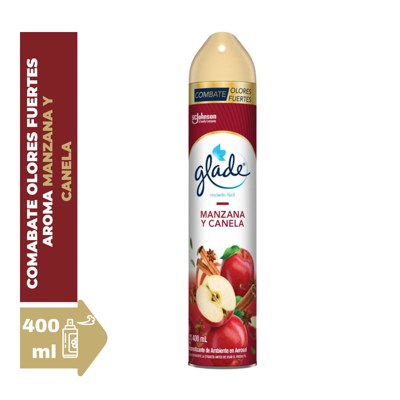 GLADE AE MANZANA Y CANELA X 400ML