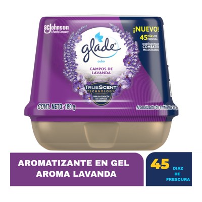 GLADE AROMATIZAN. CUBO LAVANDA 180GR