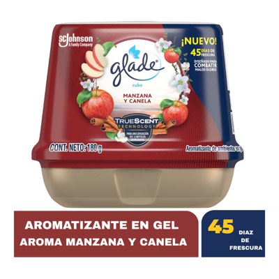 GLADE AROMATIZAN. CUBO MANZANA Y CANELA 180GR