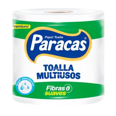 PARACAS PAPEL TOALLA FIB/VERDES DH X1UND