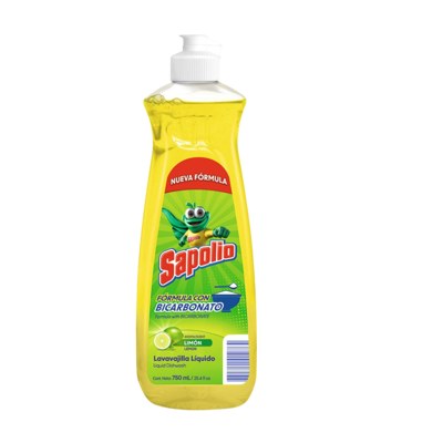*SAPOLIO LAVAVAJILLA LIQUIDO LIMON 750 ML (8305274)