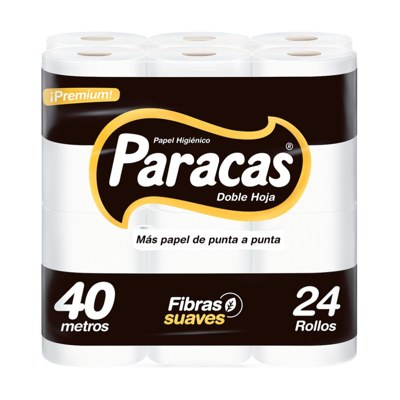 PARACAS DH PAPEL HIGIENICO BLACK 1X24ROLL