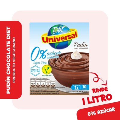 UNIVERSAL PUDIN DIET CHOCOLATE X19GR