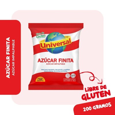 UNIVERSAL AZUCAR IMPALPABLE X 200GR