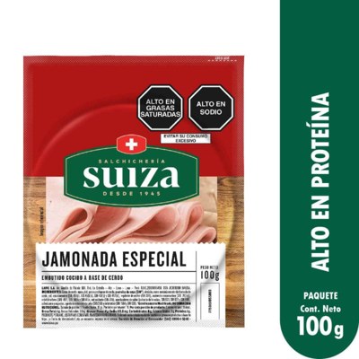 SUIZA JAMONADA ESPECIAL UN100G.